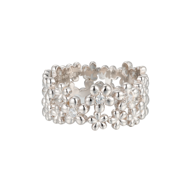 Frgtmigej ring - Silver med Topas