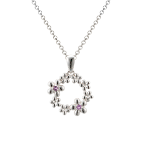 Forget-me-not Ring With Amethyst