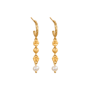 Favorites Symbols Earrings - Gold Plated