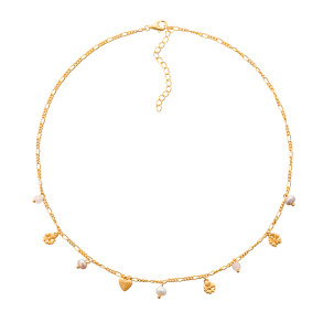 Favorites Symbols Necklace - Guldbelagt