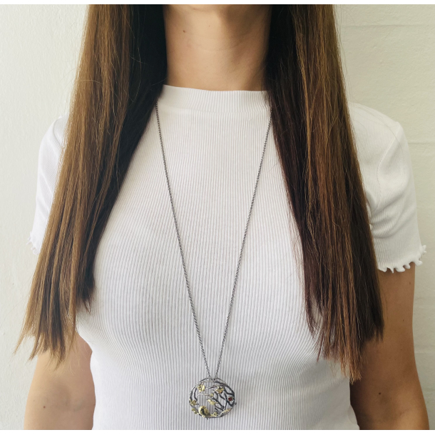 Fugle Halsk�de Med Lang K�de