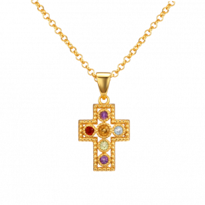 Cross Necklace Goldplated