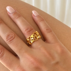 Heart Ring - Goldplated