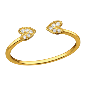 Heart Ring - Goldplated