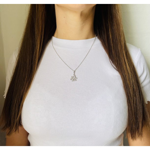 Korall Halsband - Silver