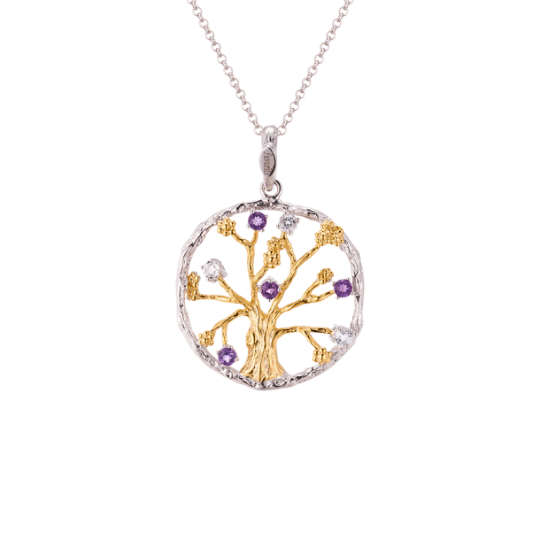 Tree of Life Necklace - Real stone