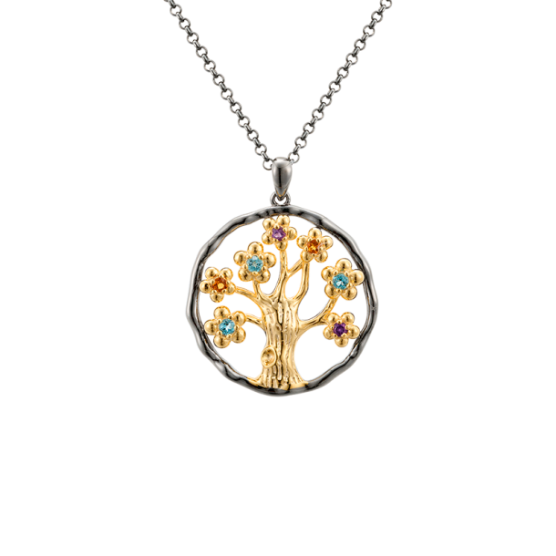 Tree of Life Necklace Large - Silver