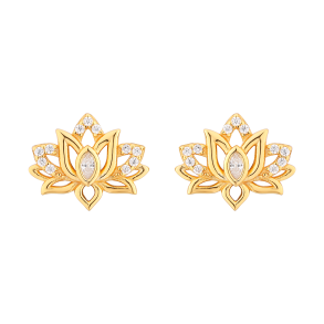 Lotus reringe Guldbelagt - Stik