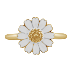 Marguerit Ring Guldbelagt