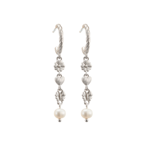 Favorites Symbols Earrings - Silver