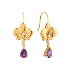 Orkide reringe Guldbelagt