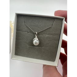 Perle Halsband - Slv