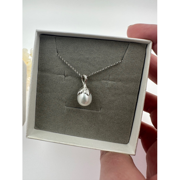 Perle Halsband - Slv