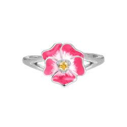 Stedmoderblomst Ring - Pink