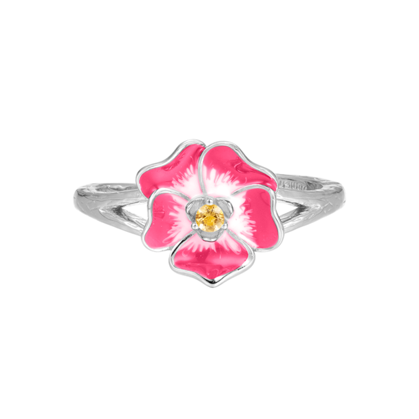 Stedmoderblomst Ring - Pink