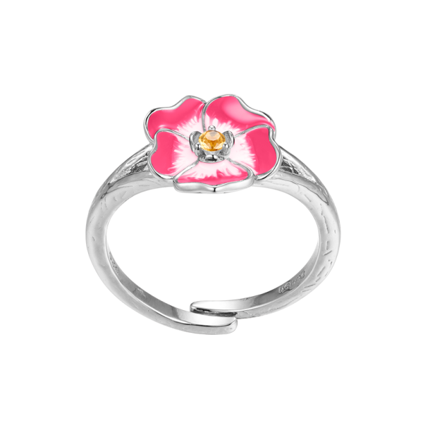 Stedmoderblomst Ring - Pink