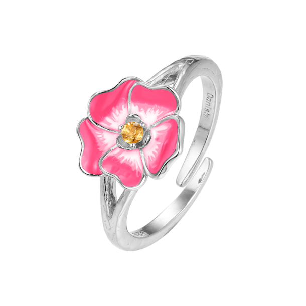 Stedmoderblomst Ring - Pink