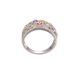 Spin Ring Silver color