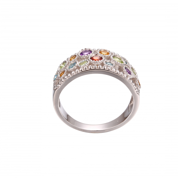 Spin Ring Silver color