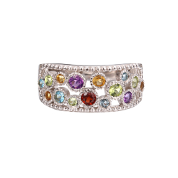 Spin Ring Silver color