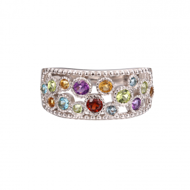 Spin Ring Silver color