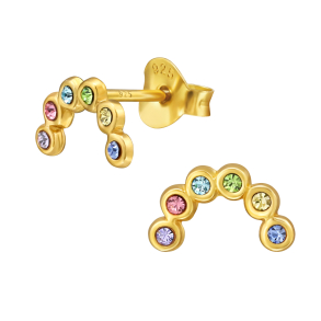 Regnbue reringe Guldbelagt