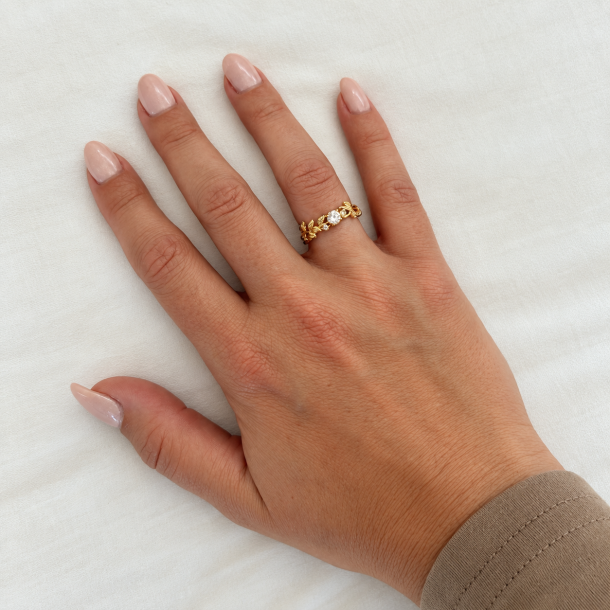 Topaz Ring - Gold Plated