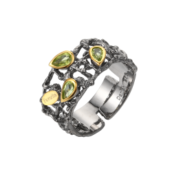 Ring Med Peridot af Designers Favorites