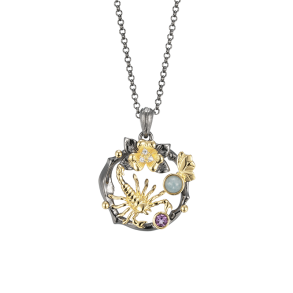 Skorpion Halskde Stjernetegn - Mrk