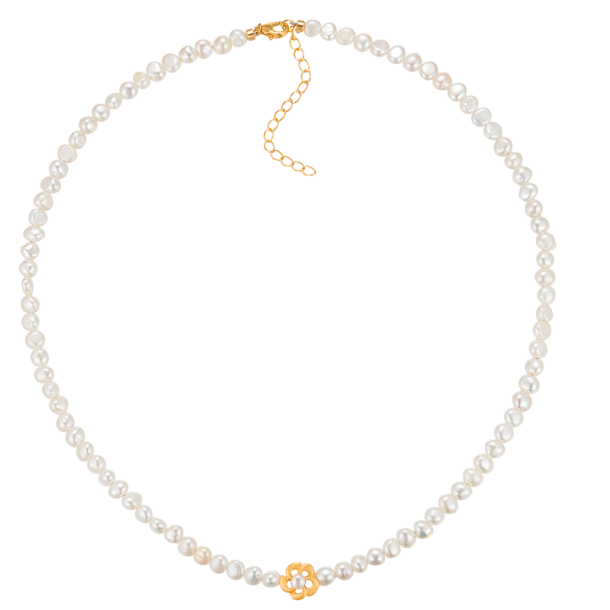 Buttercup Necklace With Freshwater Pearls