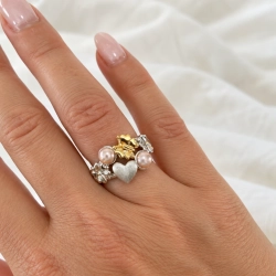Favorites Symbols Ring - Silver