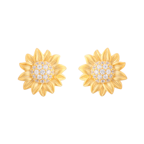 Solsikke reringe Guldbelagt