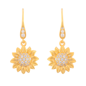 Solsikke reringe Guldbelagt