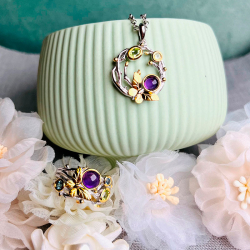 Fjril Halsband - Silver