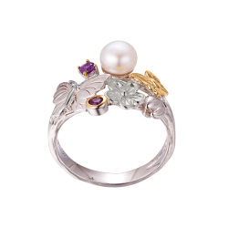 Sommerfugle Ring - Slv