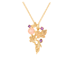 Fj�ril Halsband - Ametist