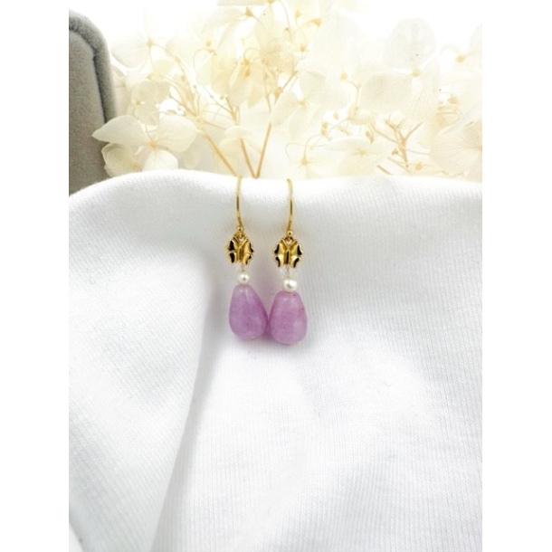 Sommerfugle reringe Pink - Slv Eller Guld