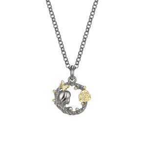 Jomfru Stjernetegn Halskde Lille - Mrk