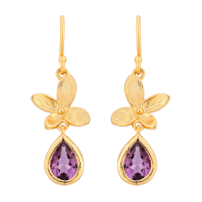 Syren Hnge reringe Med Ametyst