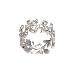 Tulipan Ring Slv