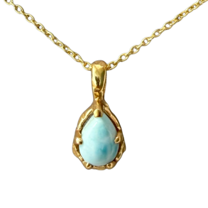 Turkis Halskde - Larimar