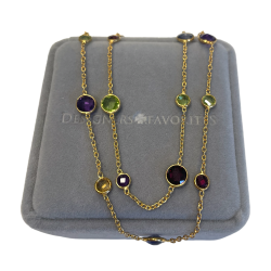 Kde med delsten Guldbelagt