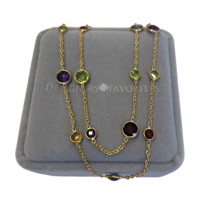 Kde med delsten Guldbelagt