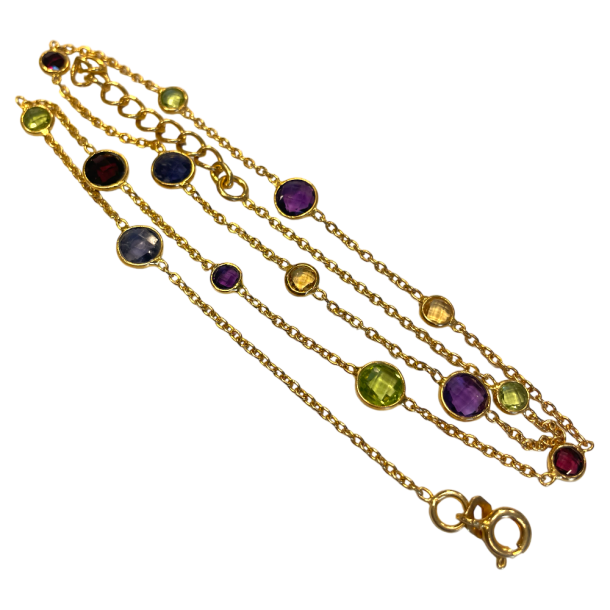 Kde med delsten Guldbelagt