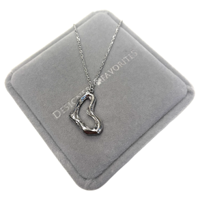 Hjerte halskde - Slv