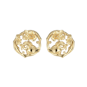 Vdder Stjernetegn reringe - Guldbelagt