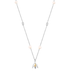 Vinterg�k Halsk�de Med Perler &amp; Sten