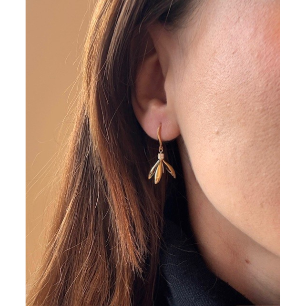 Vintergk reringe - Guldbelagt